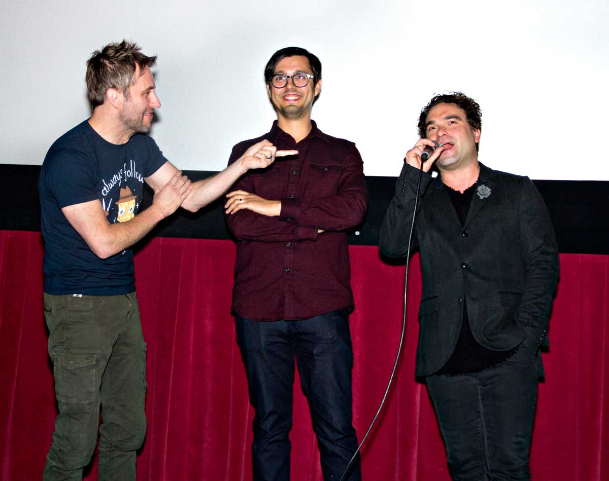 The Master Cleanse Q&A with Johnny Galecki - filmmaker Bobby Miller,