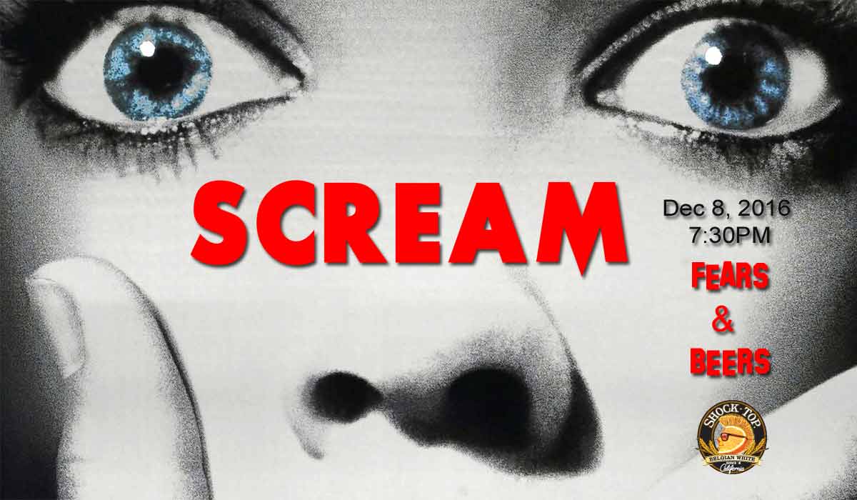 Scream Fears & Beers flyer image
