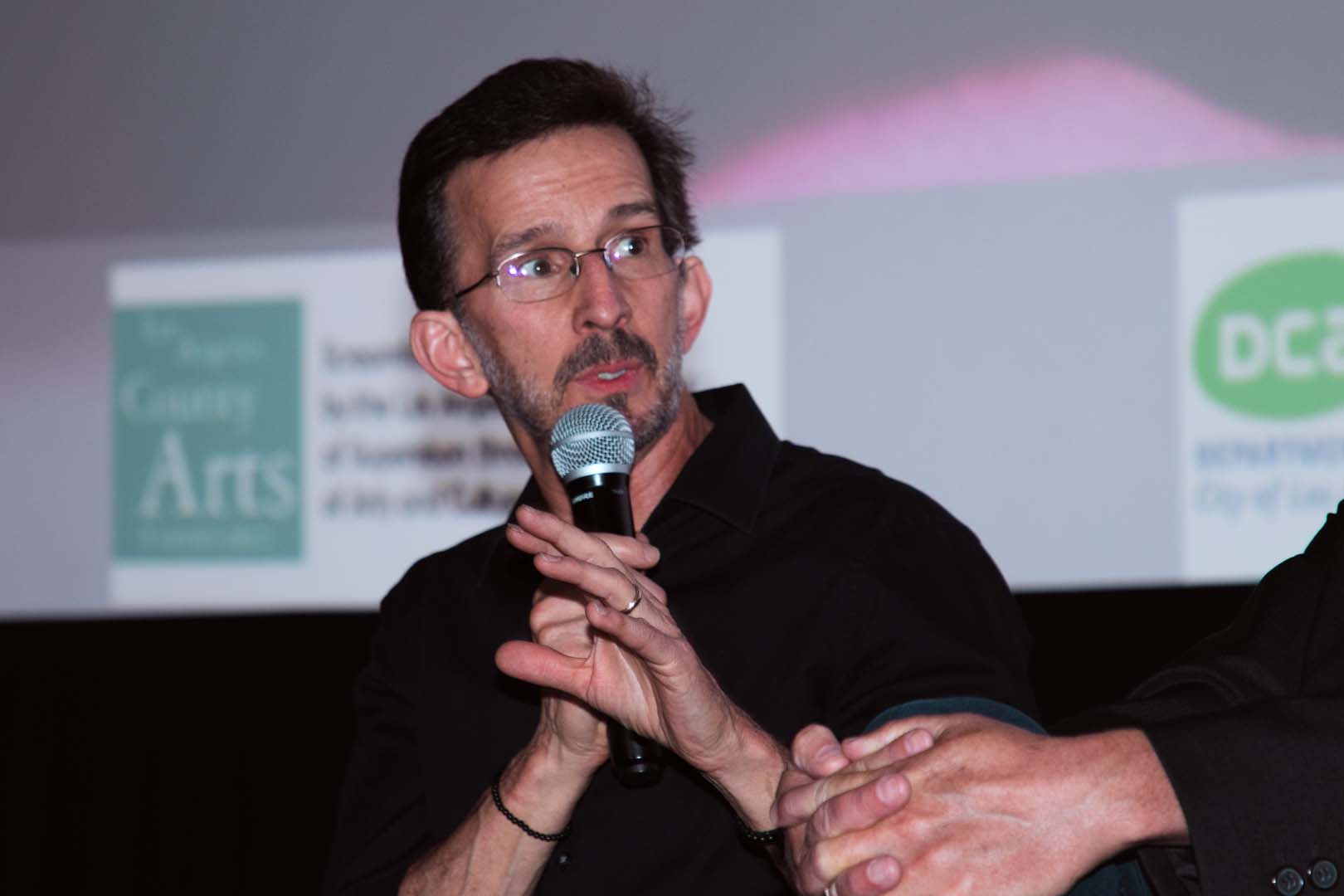 FX Legend Tony Gardner speaking to the audience