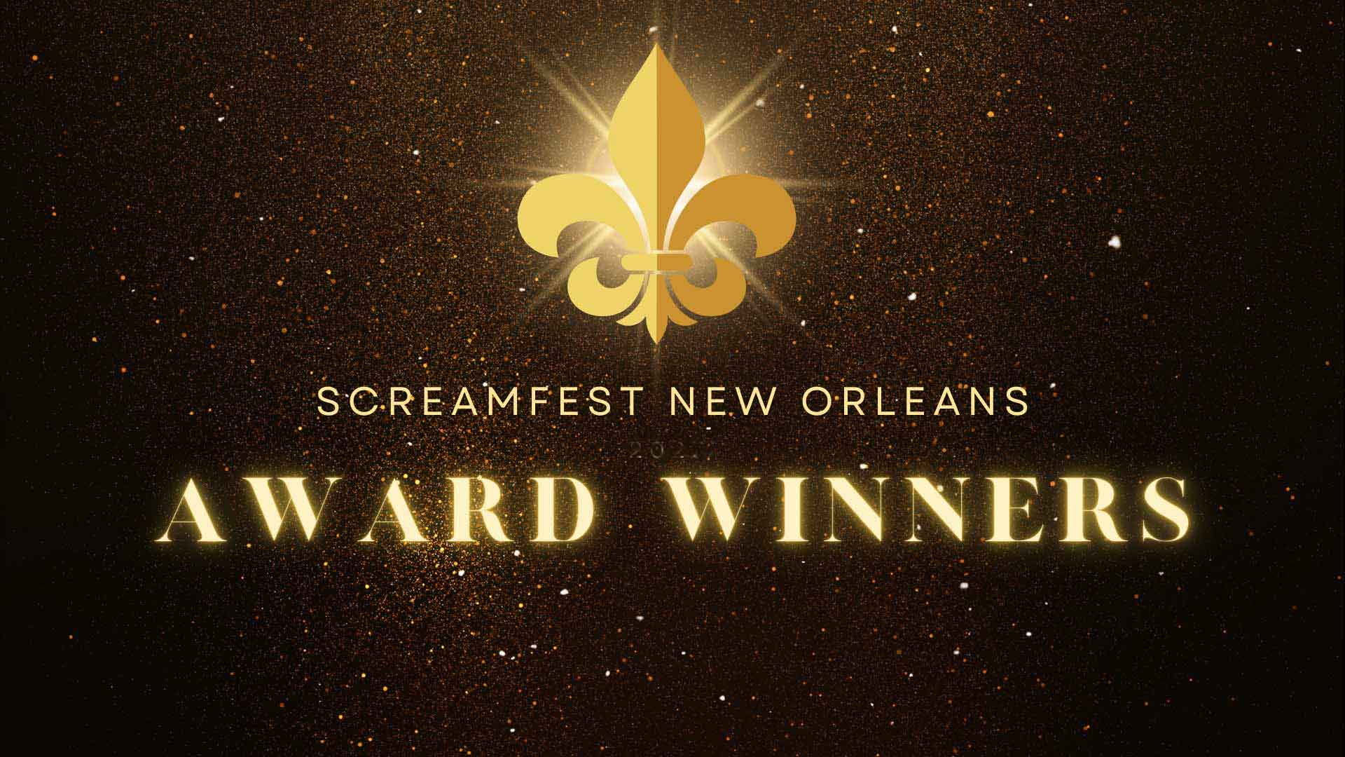 Screamfest NOLA Award Winners banner