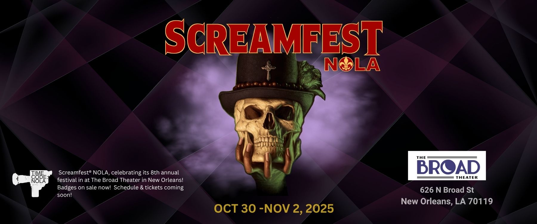 2025 NOLA Festival Banner