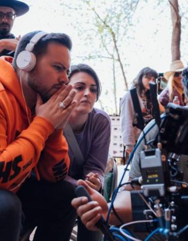 Barrett and Jessica directing
