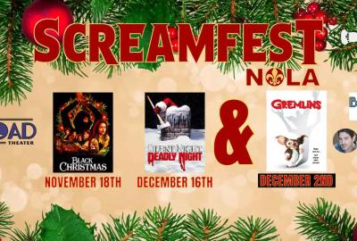 Screamfest NOLA Upcoming Events banner