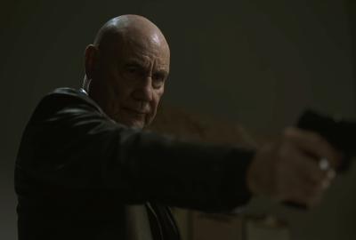 Man points handgun