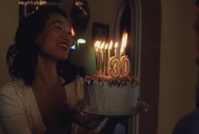 Make A Wish film still blowing out candles