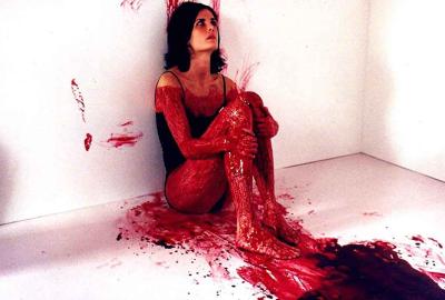 Daughter a bloodied woman