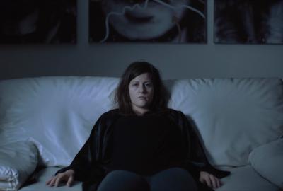 Seasonal Depression film still woman depressed in bed