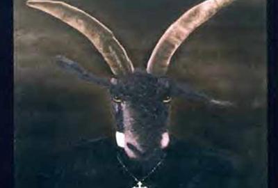Horror goat demon