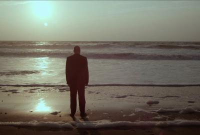 The Call Man looks at the ocean