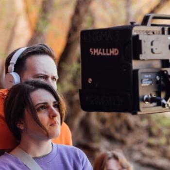 Jessica and Barrett directing