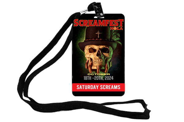 Screamfest NOLA Saturday Screams Badge